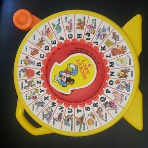 Vintage 1989 Mickey Mouse ABC Wheel